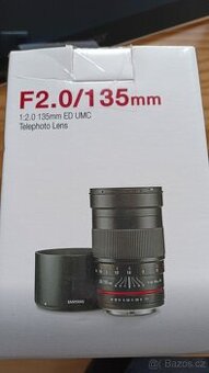 Samyang 135mm f2 pro Canon