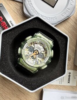 Hodinky Casio G-SHOCK GMA-S120GS-3AER- krásné, nové.