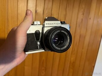 Praktica PLC3 + Pentacon 50mm f1.8 electric (predaná)
