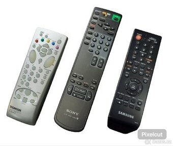 Dálkové ovladače- SONY a SAMSUNG,, levné