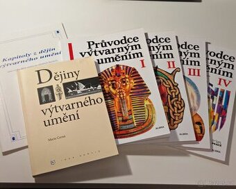 Sada 6 ks učebnic DĚJINY VÝTVARNÉHO UMĚNÍ pro SŠ - NOVÉ