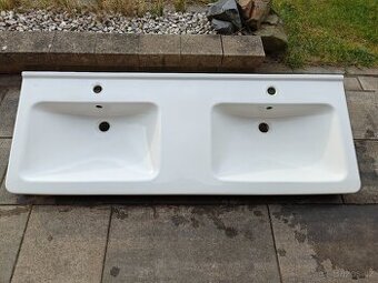 Dvojumyvadlo Jika Cubito 130x48,5 cm