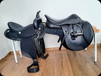 Koňské sedla. Anglické sedlo KENTAUR, westernové ABETTA
