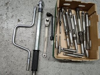 Výstružníky, morse kužely, gola