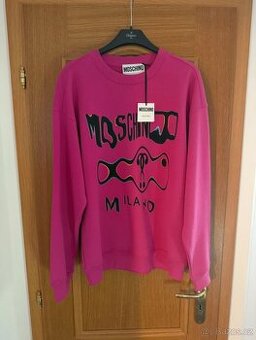 Růžová mikina Moschino