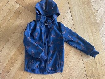softshell bunda H&M 128 dinosaur