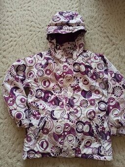 Dívčí zimní / lyžařská bunda 134