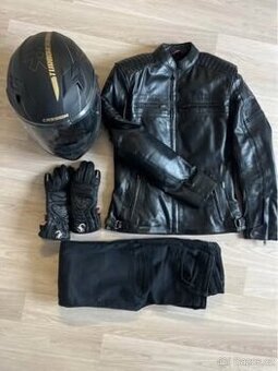 Komplet dámská motorkářská výbava / skoro nová