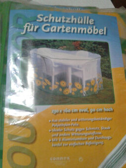 Ochranný obal na stůl a židle Slunečnice