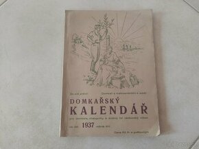 Domkařský kalendář 1937