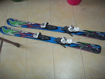 Juniorské carvingové lyže Nordica 120 cm