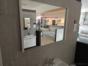 Laufen FRAME 25 - zrcadlo 100x70cm, se svislým osvětlením