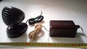 Bakelitové trafo a repro TESLA START ANP 402