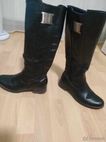 DÁMSKÉ KOZAČKY ZATEPLENÉ VEL.36