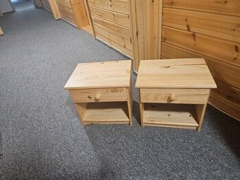 Prodám téměř nové 2 noční stolky