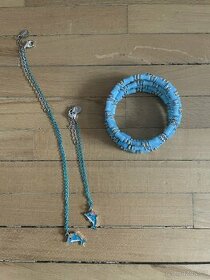 Náramek a sada-náhrdelník & náramek s delfínem  (Claires)