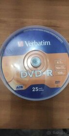 DVD prázdné  25ks