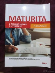 Učebnice Maturita z Českého jazyka-písemná práce