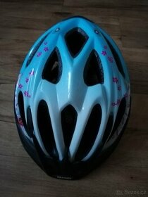 Dívčí helma na kolo (koloběžku) sv. modrá zn. Bikemate, 49 -