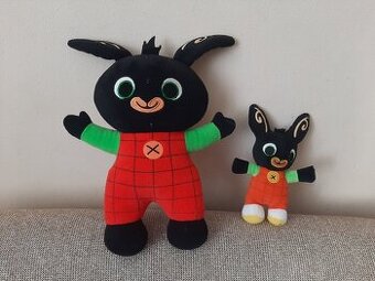 plyšák králíček Bing hračka 30 cm + přívěsek 16 cm