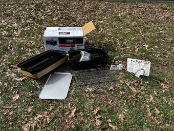 PRODÁNO NOVÝ Grill Weber go-anywhere na dřevěné uhlí.