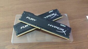 Prodám paměti RAM HyperX Fury 2x4 GB, 2400Mhz