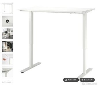 Polohovací stůl Ikea Trotten (Praha / Hradec)