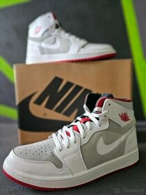 Air Jordan 1 Zoom Air CMFT (White/True Red-Light Silver-Dark