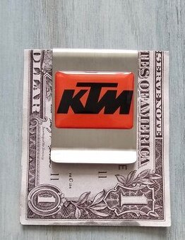Spona na bankovky KTM - Nová, nepoužitá