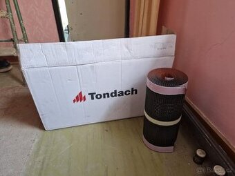 Tondach - větrací pás hřebene Alu-Rol 320mm - červený