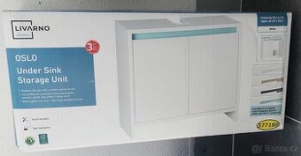 Skříňka pod umyvadlo Oslo, bílá