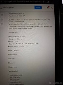 Svářečka Weldming 150 Primex