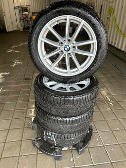 ORIGINÁLNÍ ALU KOLA BMW ŘADA 3 7,5Jx17 ET 30 + ZIMNÍ PNEU