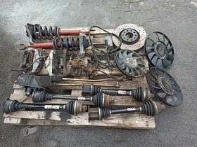 AUDI A4-B7 2.5 TDi – BRZDOVÉ TŘMENY, TLUMIČE, POLOOSY