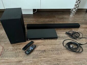 Kino Samsung + Blu-ray 4K prehrávač Panasonic