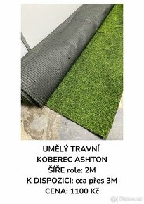 Umělý trvaní koberec Ashton18