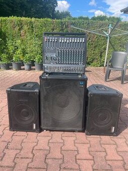 Aktivní subwoofer ZECK, powermix Yamaha EMX2000 + reprobedny