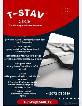 T-STAV 2025 hledám nové zakázky