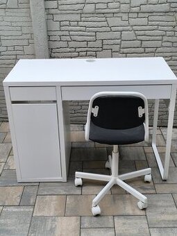 Prodám psací stůl IKEA + Dvě dětské židle