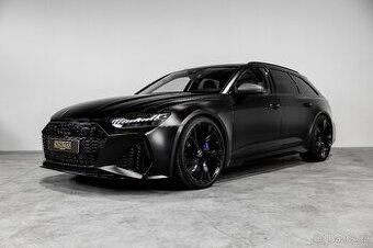 Audi RS6 Performance, Keramické brzdy, Head Up, Matrix (DPH)