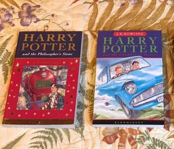 Harry Potter - 2x kniha v anglickém originále J. K. Rowling
