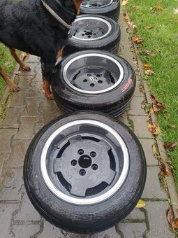 BMW 5x120 old school, límcová sada Borbet CW  , dvojí šíře.