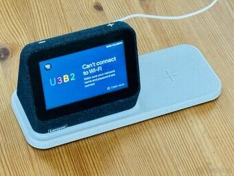 LENOVO Smart Clock 2 ovl. hlasem + wireless Qi nab. podložka - 1