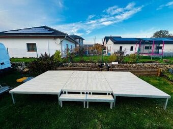 Profi pódium 6x3m, zn. Bütec