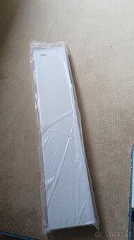 PVC potrubí hranaté pevné 204 x 60 mm / 1,0 m DALAP 8010