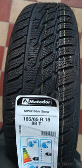 PNEU Matador Sibir Snow 185/65 R15 88T DOT 4420 +disk