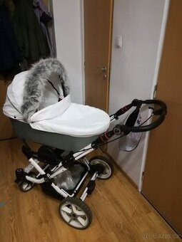 Nabízím krásný kočárek Hartan Topline S s ruční brzdou v Top