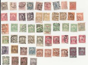 Staré poštovní známky Uhersko staré Maďarsko 1