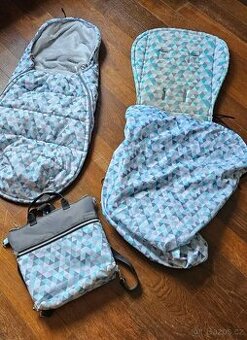 Sada na kočárek Valco Trend - taška, položka, fusak a deka