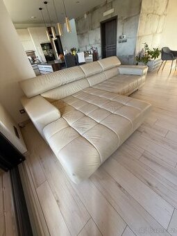 Sedací souprava  pravá kůže